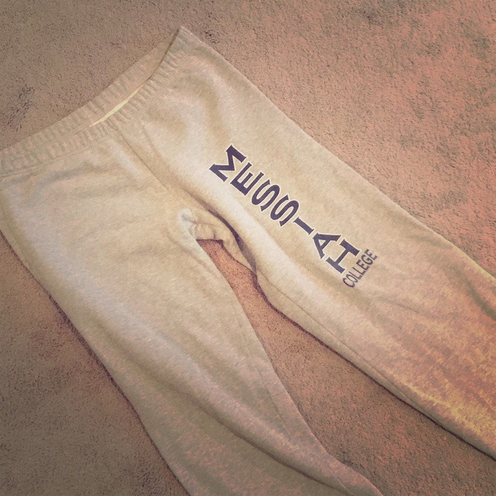 Gray MESSIAH sweatpants